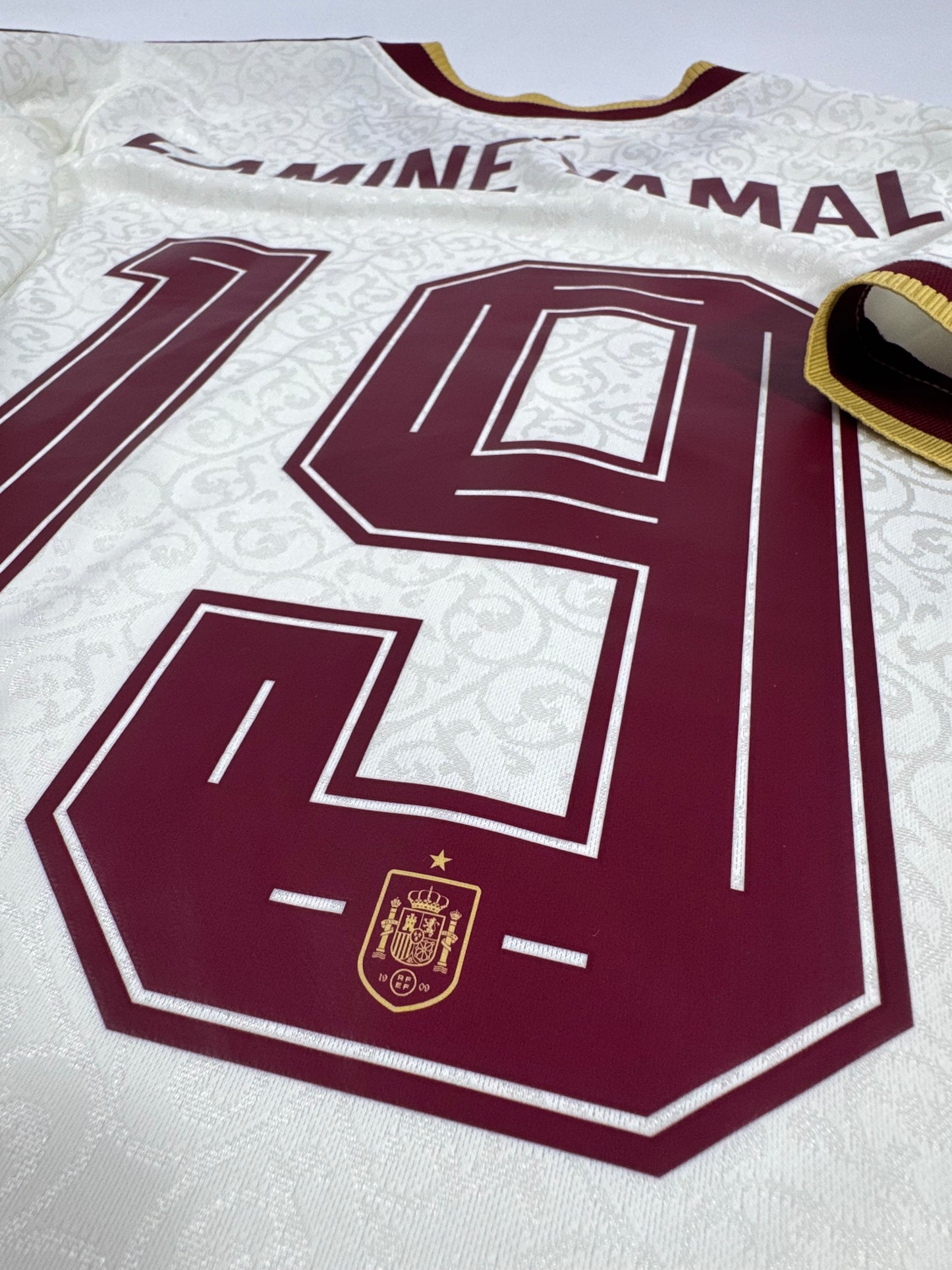 2026 ADIDAS SPAIN AWAY JERSEY LAMINE YAMAL 19 AUTHENTIC PLAYER VERSION (XL)