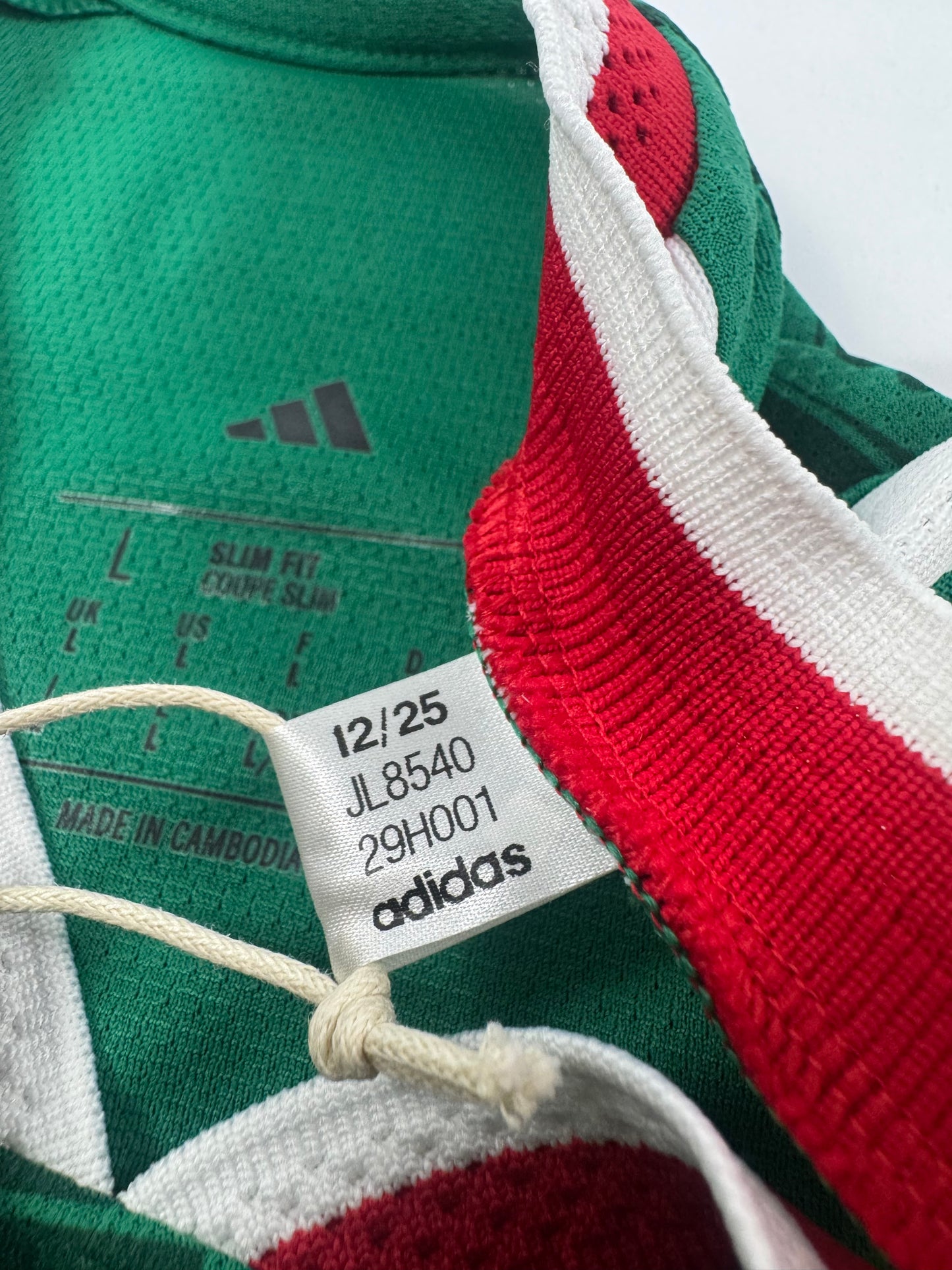 2026 ADIDAS MEXICO HOME AUTHENTIC JERSEY NEW WITH TAGS