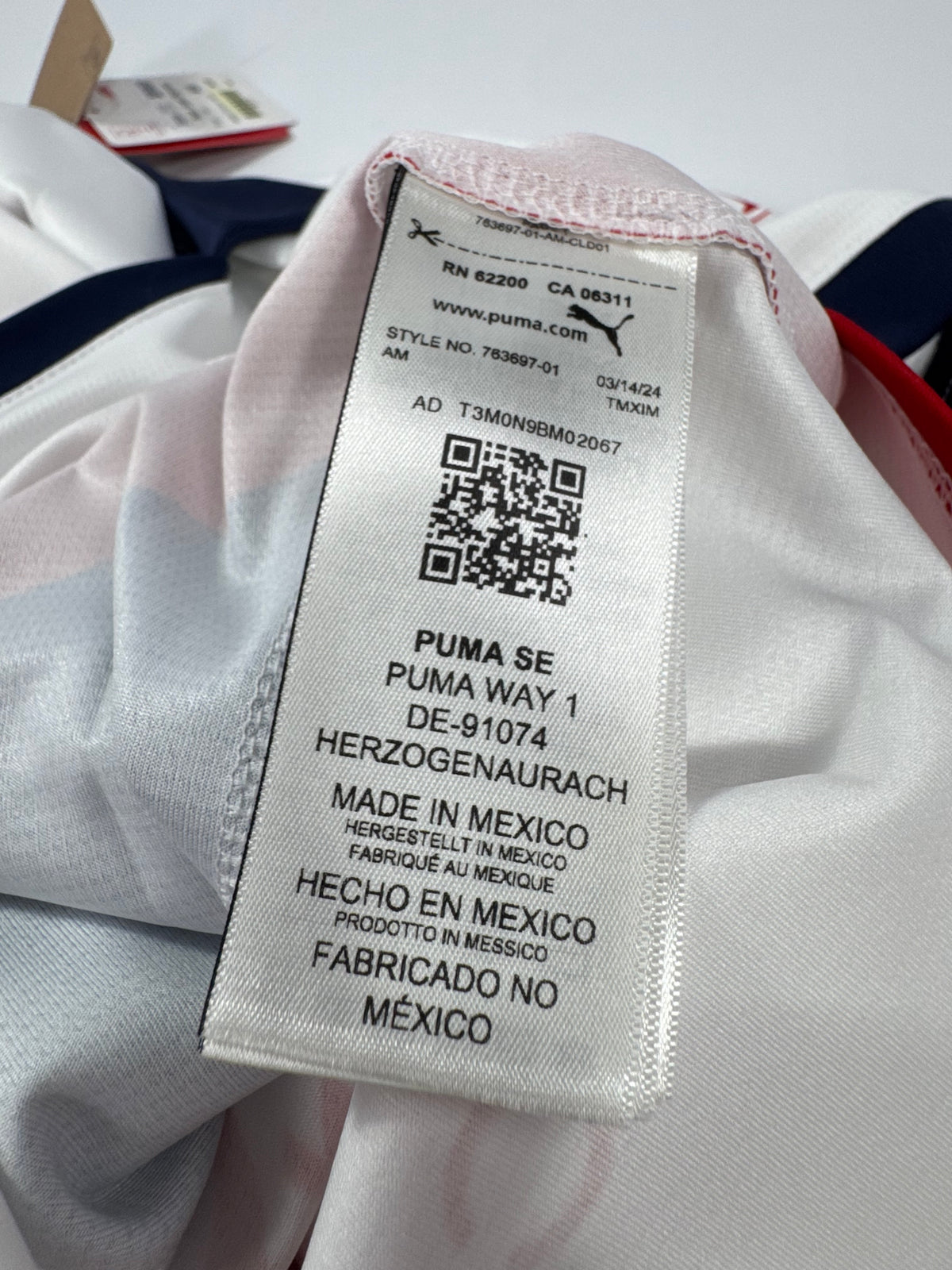 2024/25 PUMA CHIVAS AWAY JERSEY ARMANDO GONZALEZ 34 (M)