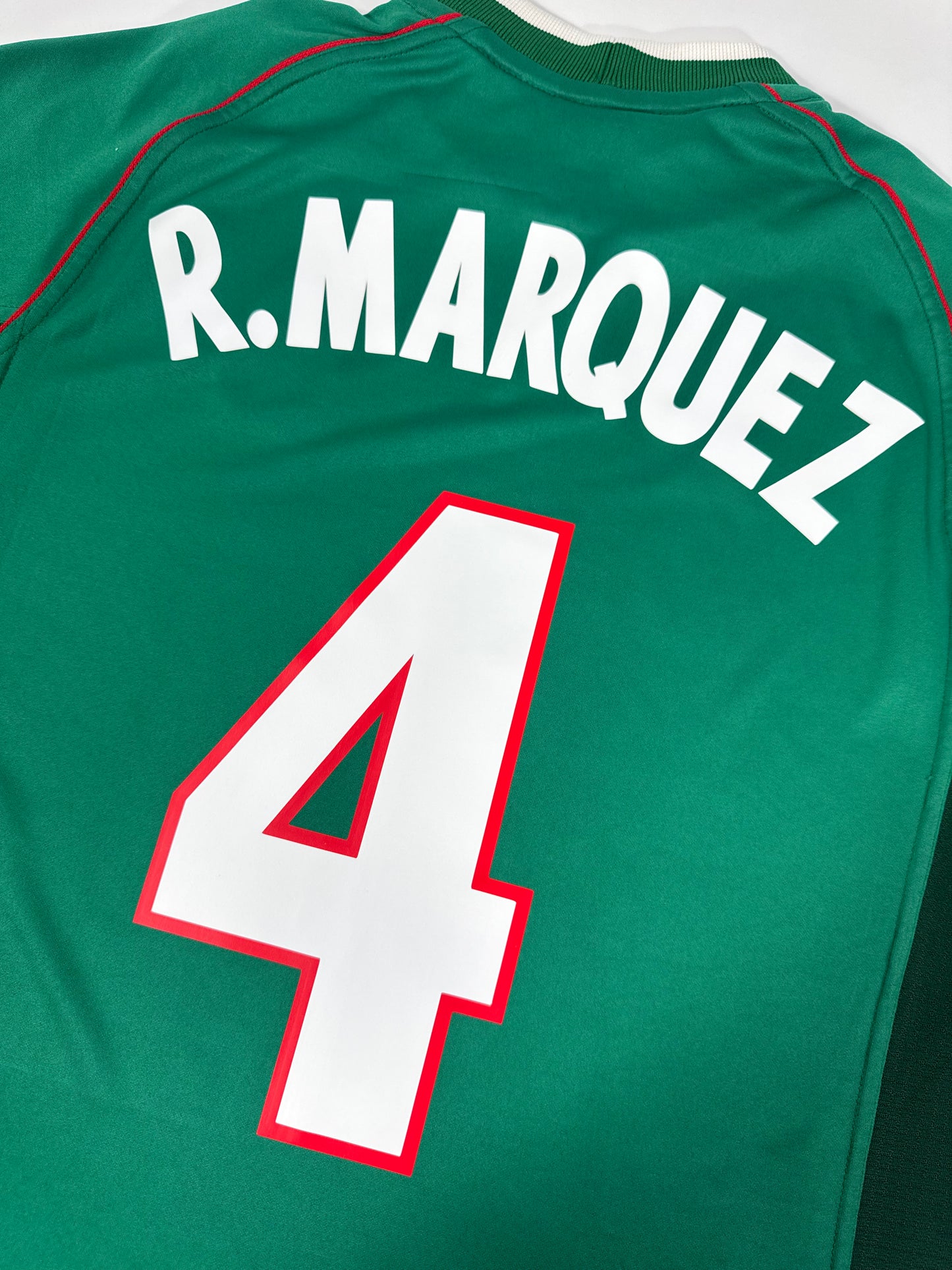 2001 ATLETICA MEXICO HOME JERSEY MARQUEZ 4(M)
