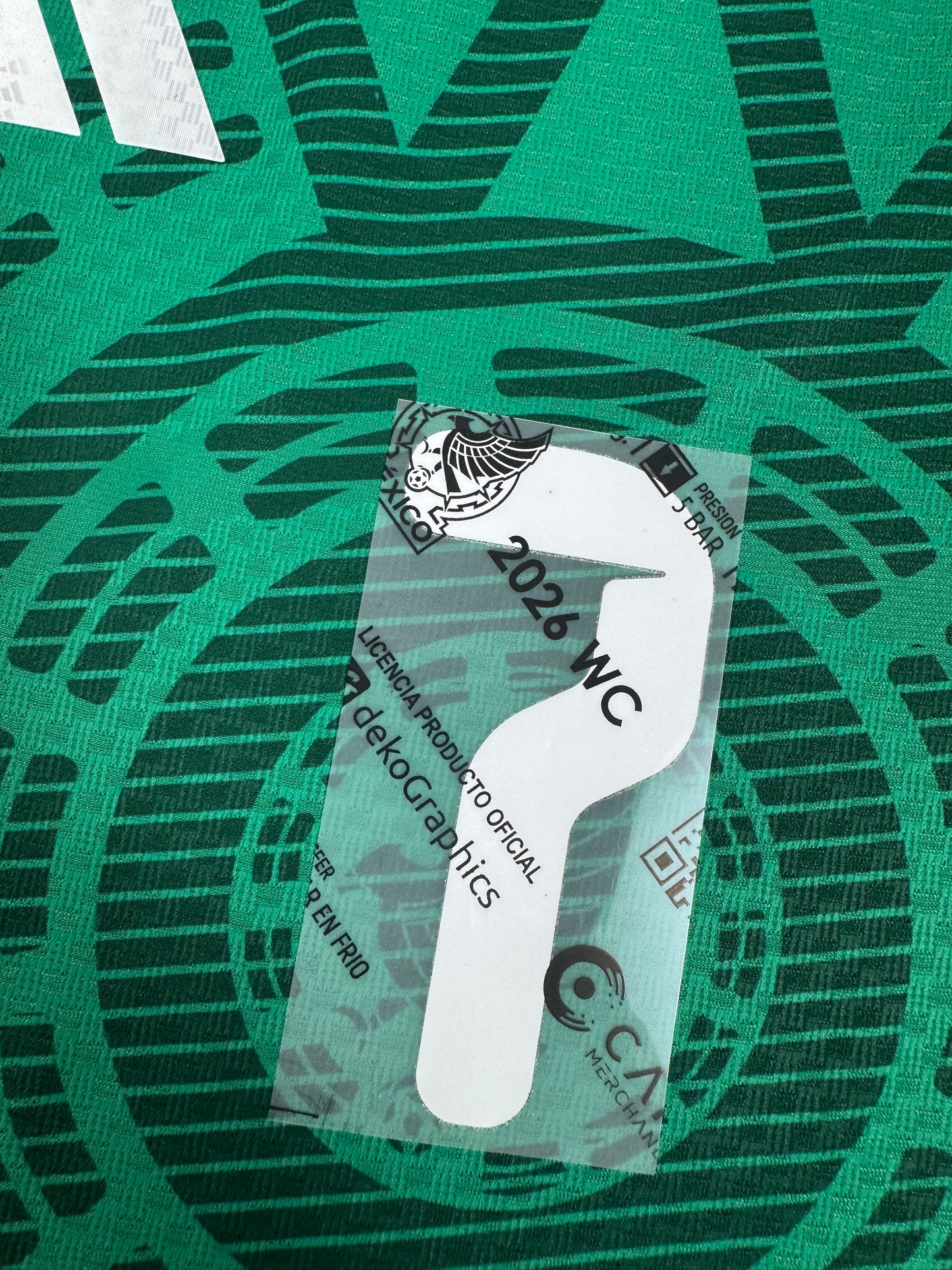 2026 OFFICIAL MEXICO WORLD CUP HOME NAME SET GILBERTO MORA 7