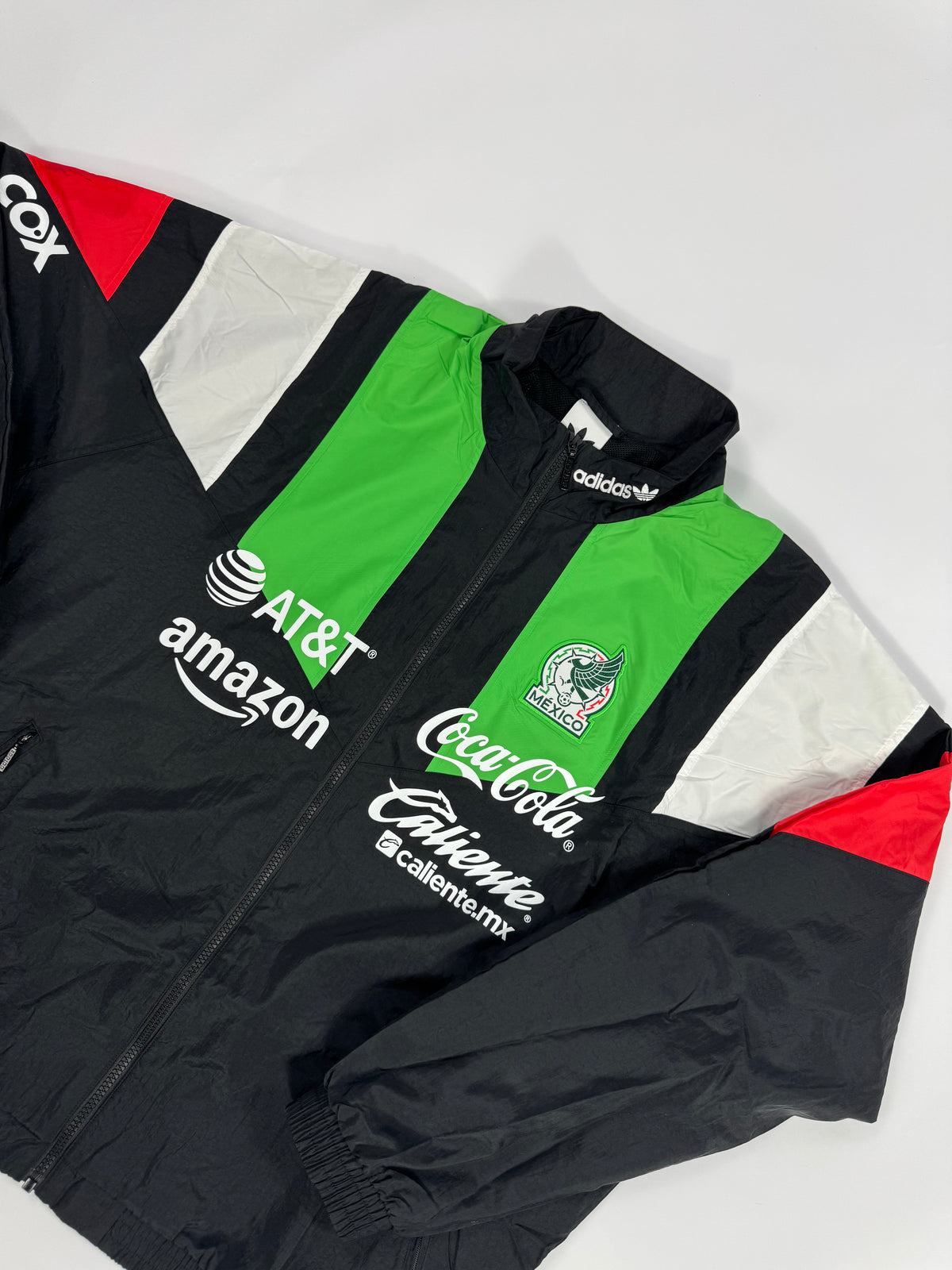 2026 ADIDAS MEXICO UTILERIA TRAVEL JACKET (XL) TEAM ISSUE NOT SOLD TO PUBLIC