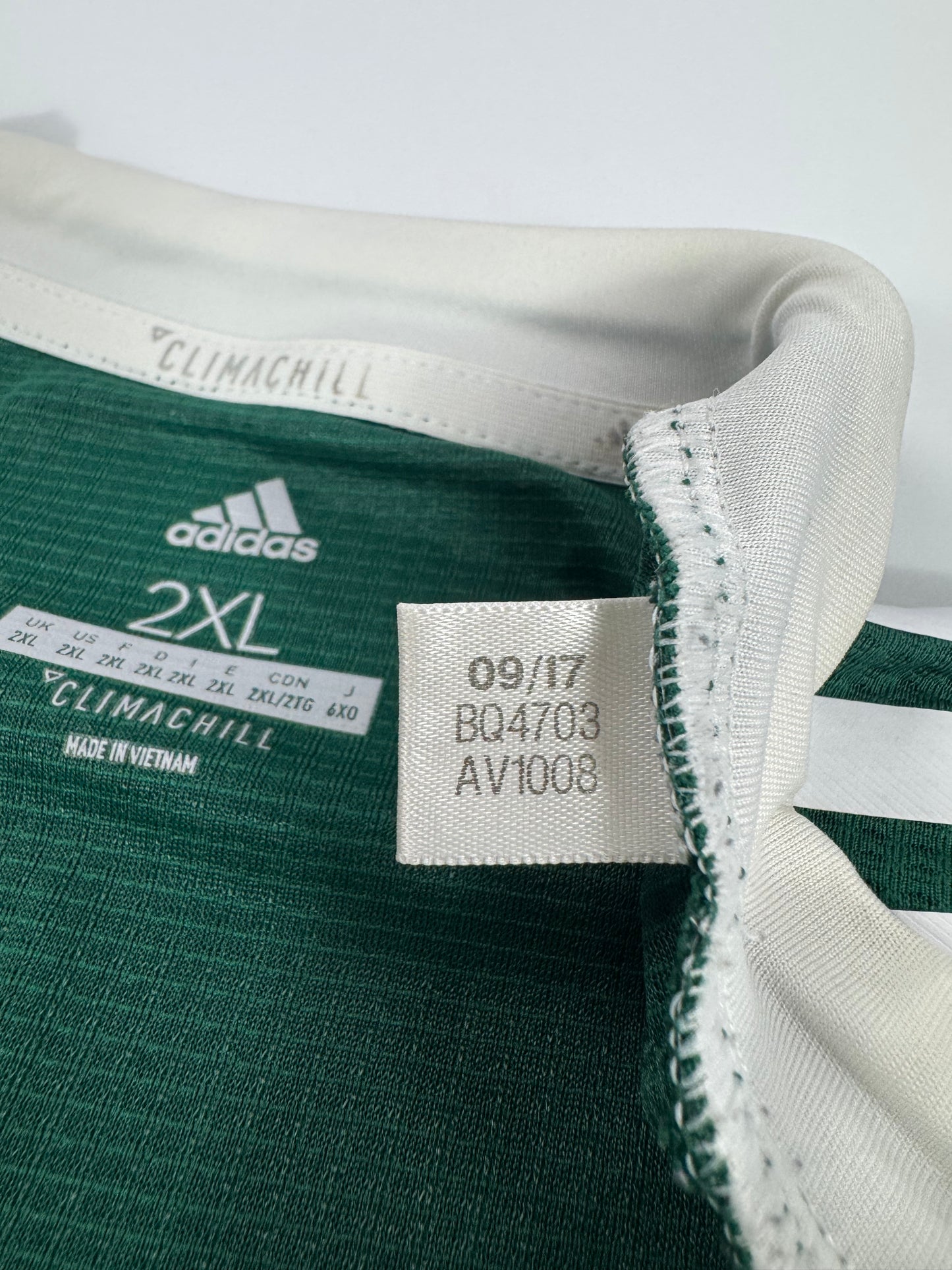 2018 ADIDAS MEXICO HOME JERSEY GUARDADO 18 (XXL) PLAYER VERSION