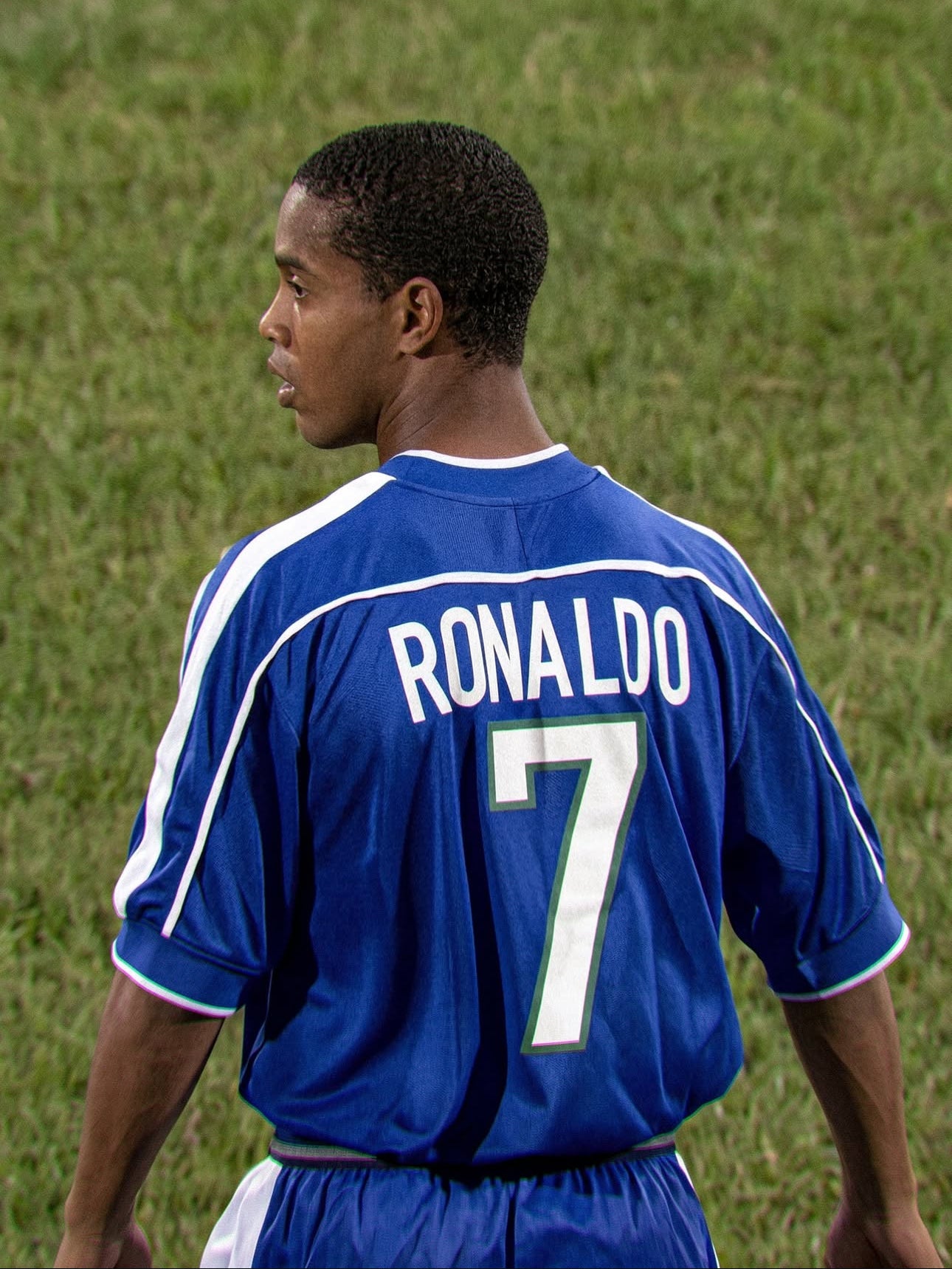 1998 NIKE BRAZIL AWAY JERSEY RONALDINHO "RONALDO" 7 (M)