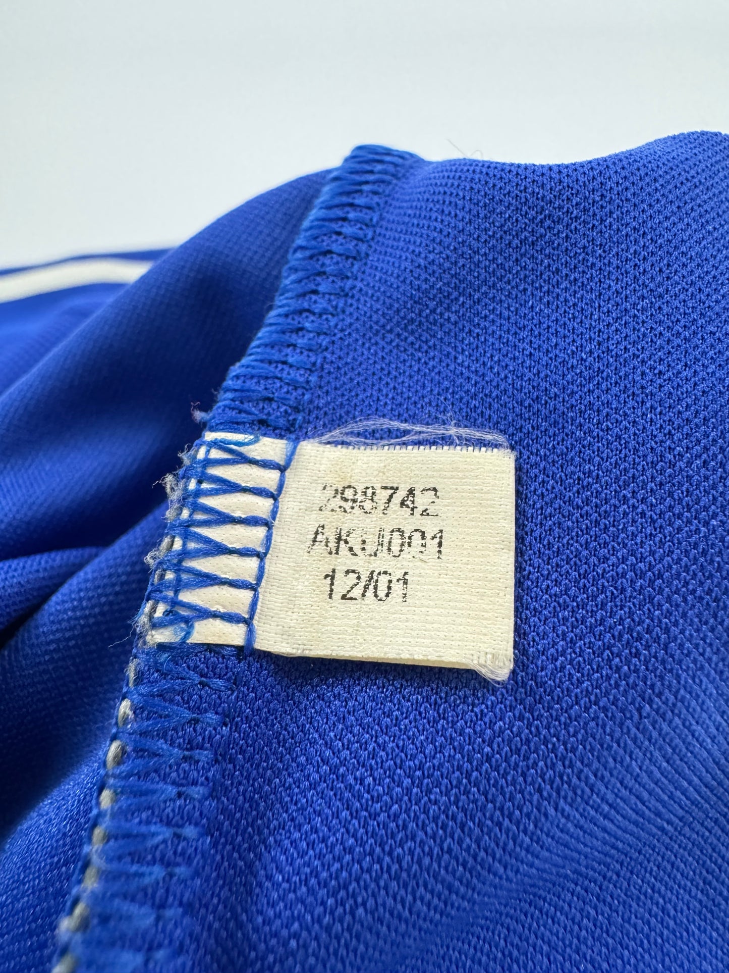 2002 ADIDAS FRANCE HOME JERSEY ZIDANE 10 (M)