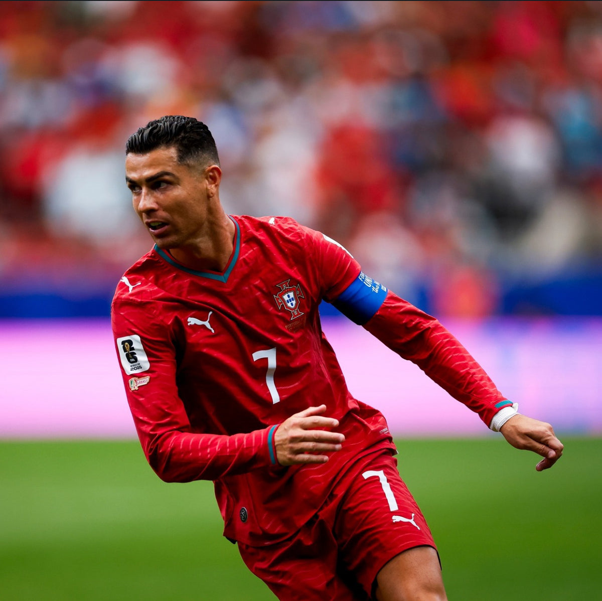 2026 CRISTIANO RONALDO WORLD CUP LEGACY SLEEVE PATCH