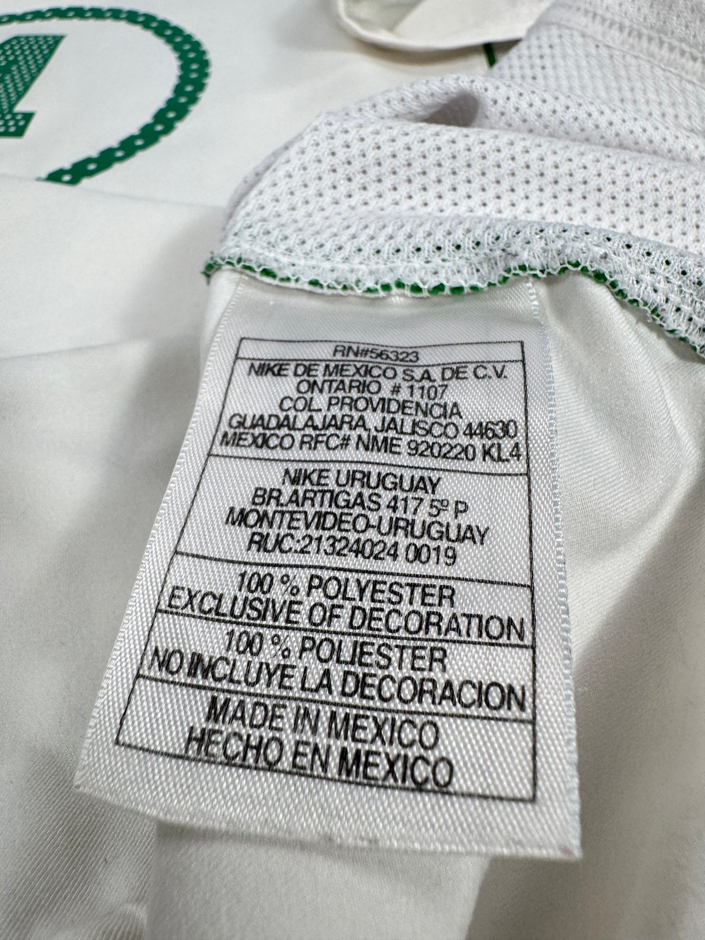 2004/05 NIKE T90 MEXICO AWAY JERSEY RAFA MARQUEZ 4 (M)