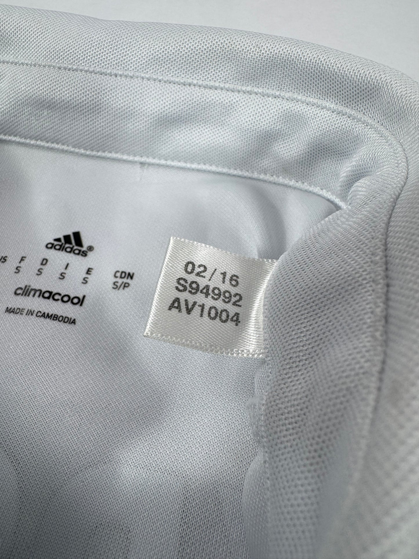 2017 ADIDAS Real Madrid Home Jersey Toni Kroos-(S)