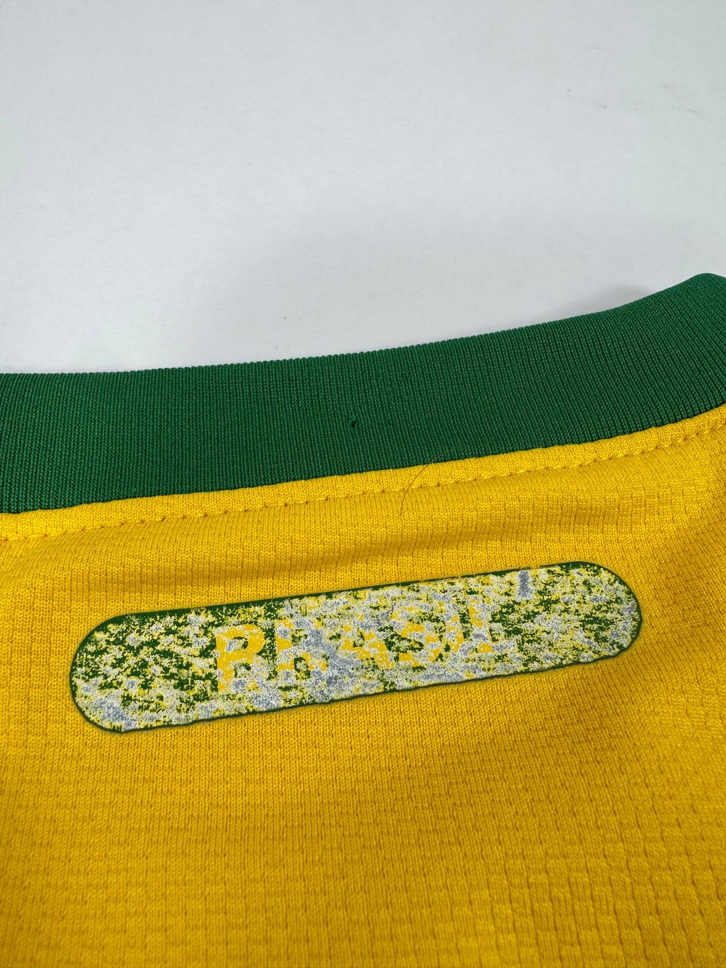 2010 NIKE Brazil Home Jersey-KAKA 10-(M)