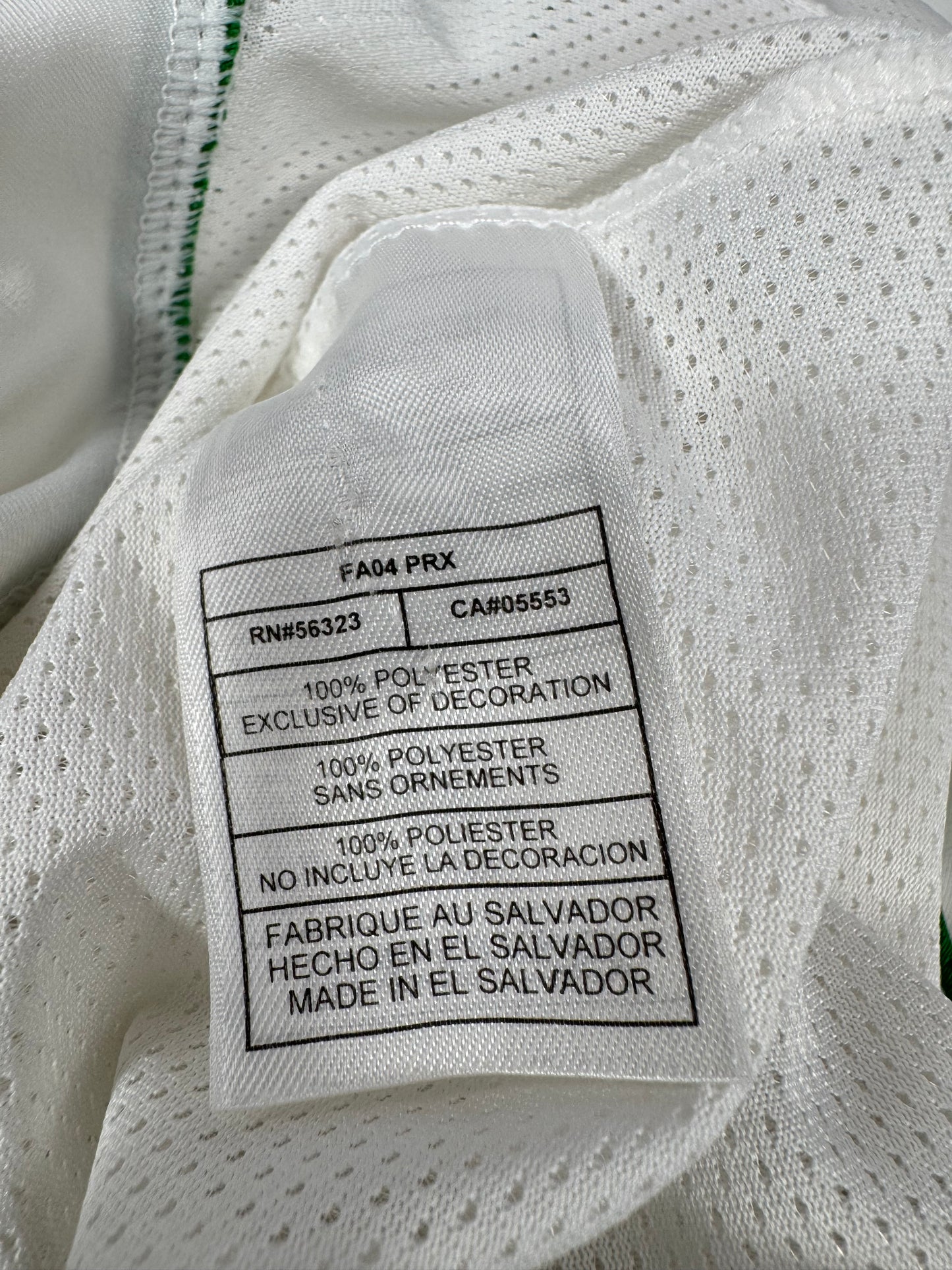 2004/05 NIKE T90 Mexico Away Jersey