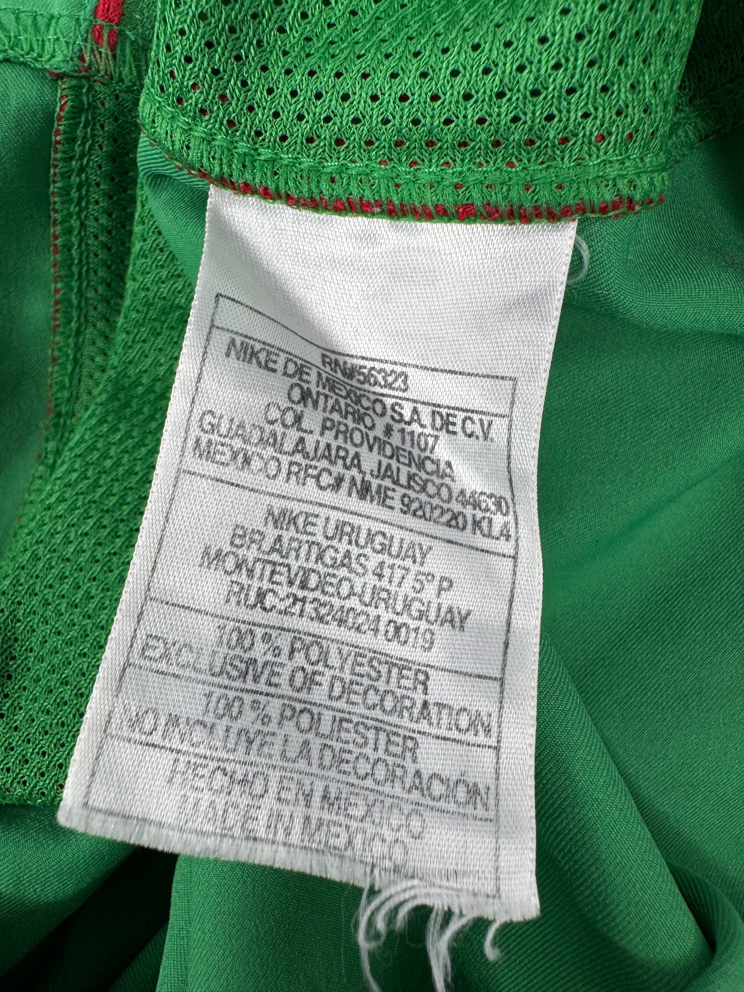 2004/05 NIKE T90 Mexico Home Jersey VELA 9-(M)