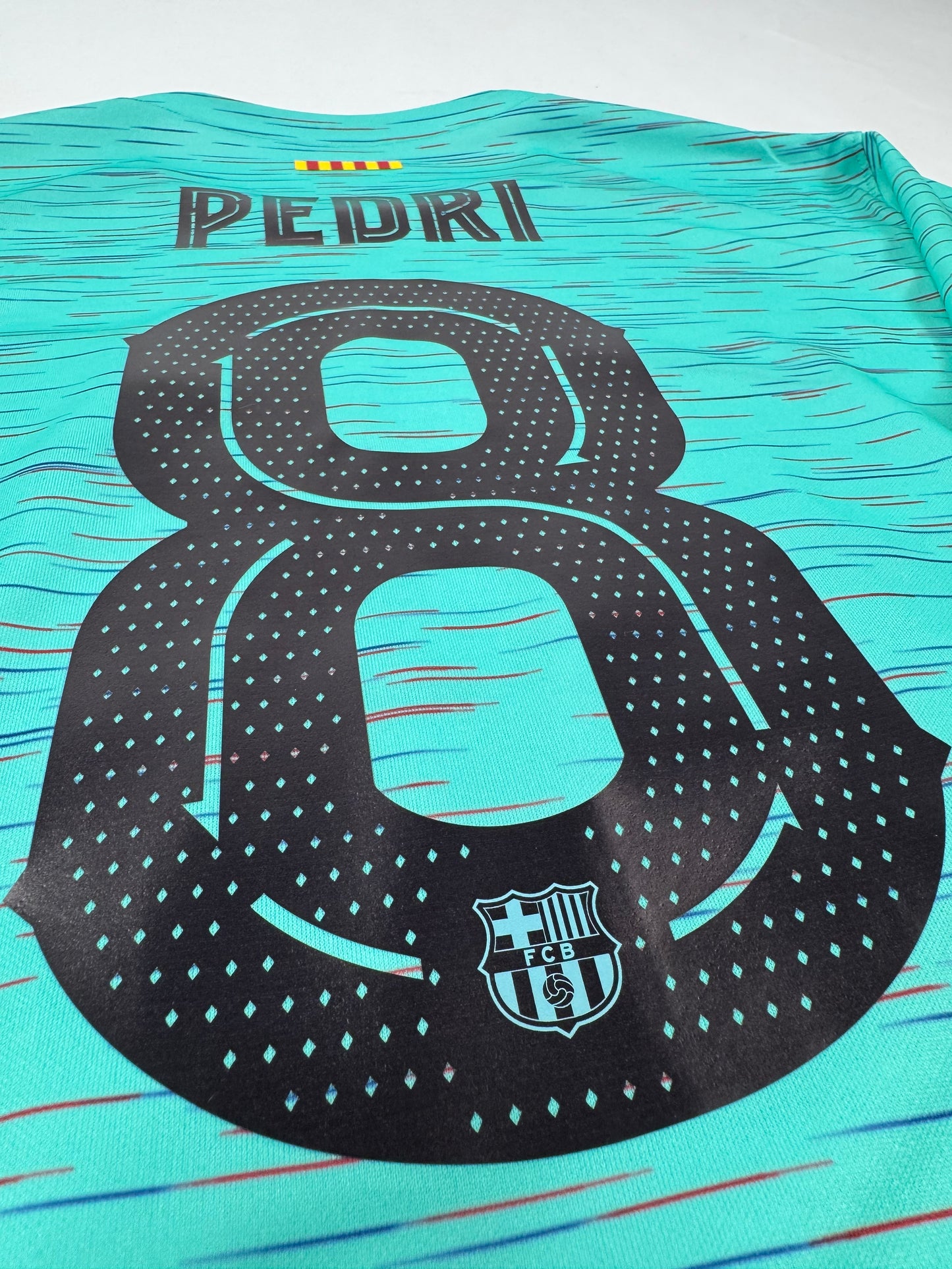 2023 NIKE FC Barcelona 3rd Jersey PEDRI 8-NEW WITH TAGS