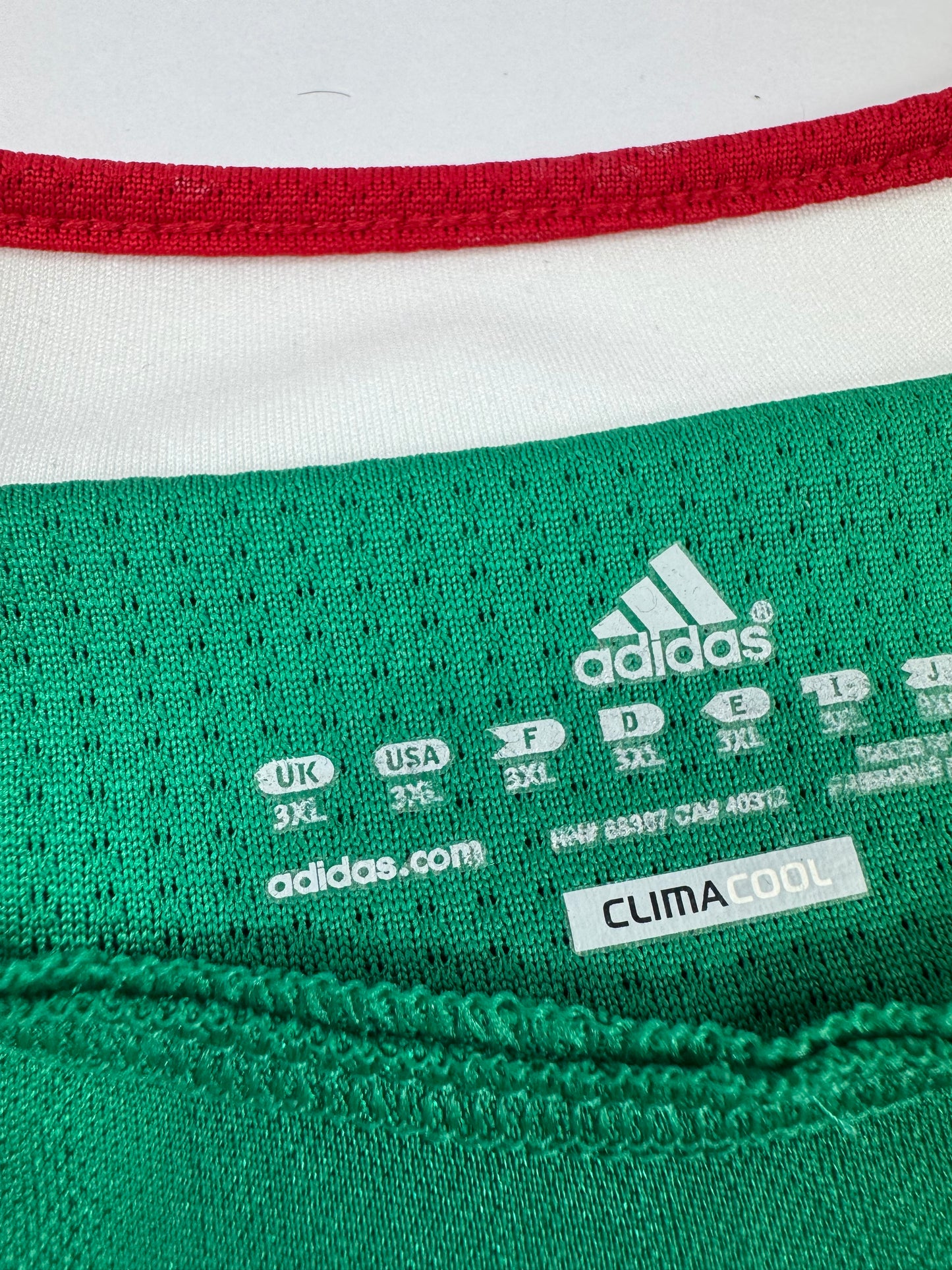 2010 ADIDAS Mexico Home Jersey LONG SLEEVE-JAVIER HERNANDEZ 14