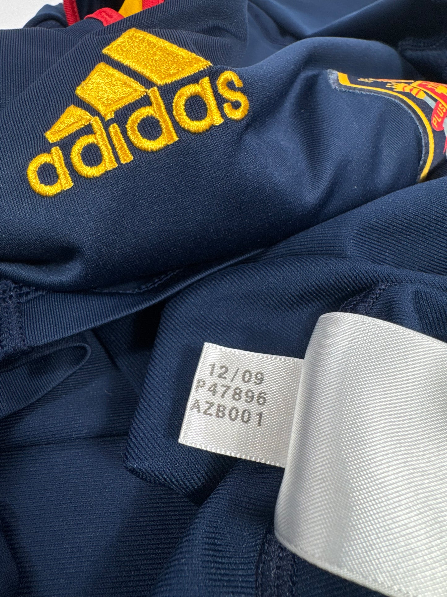 2010 ADIDAS SPAIN AWAY JERSEY INIESTA 6-(L)