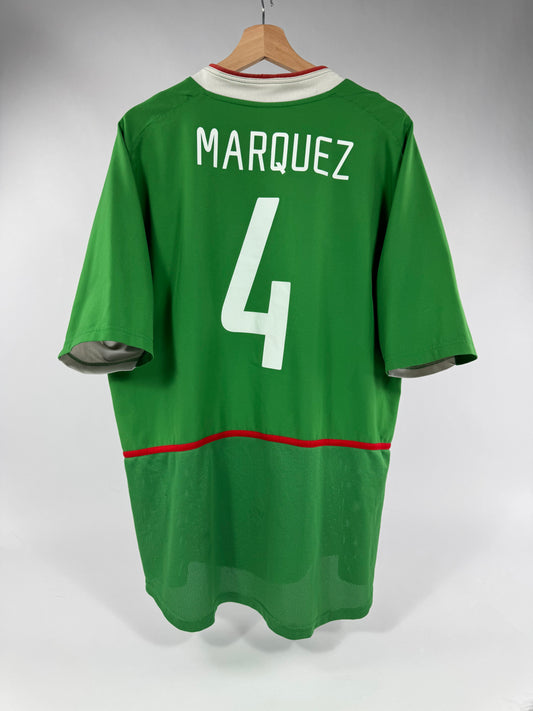 2003 NIKE MEXICO HOME JERSEY MARQUEZ 4-(XL)