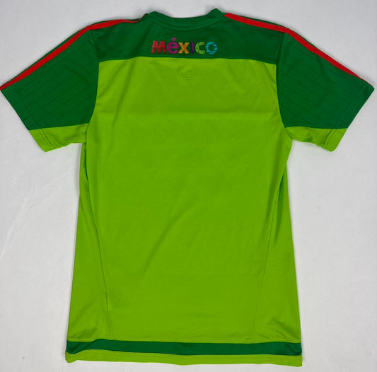 2016 ADIDAS MEXICO TRAINING JERSEY TEAM ISSUE UTILERIA (S)