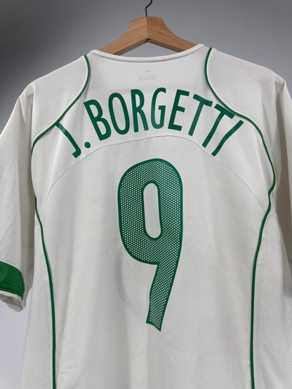 2004/05 NIKE T90 MEXICO AWAY JERSEY BORGETTI 9 (L)