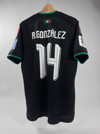 2026 ADIDAS MEXICO 3RD JERSEY ARMANDO GONZALEZ 14 AUTHENTIC PLAYER VERSION (L)NEW WITH TAGS