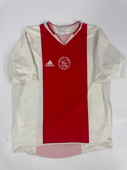2004 ADIDAS AJAX HOME JERSEY ZLATAN IBRAHIMOVIC 9 (L)