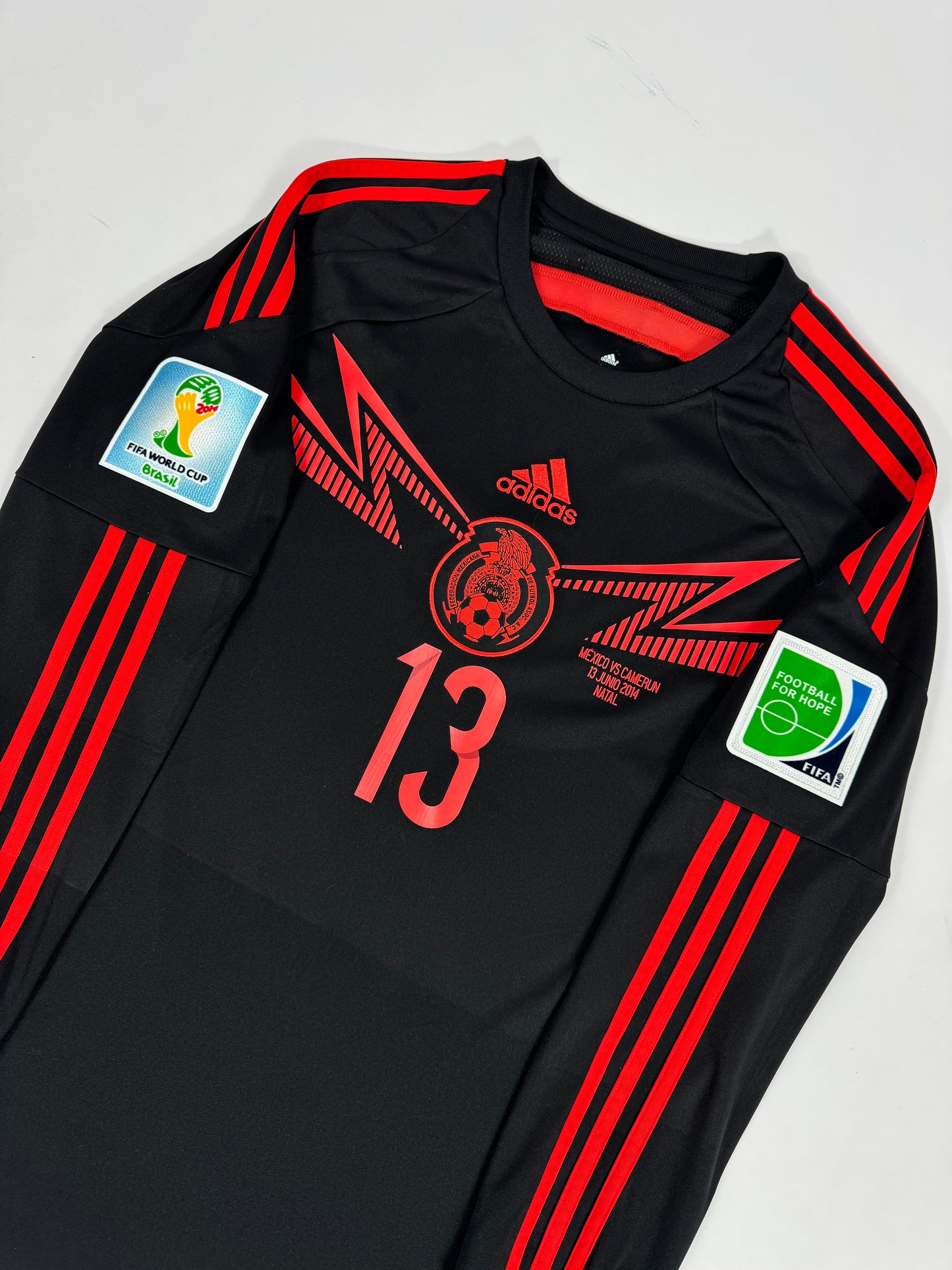 2014 ADIDAS MEXICO GK JERSEY OCHOA 13 (M)
