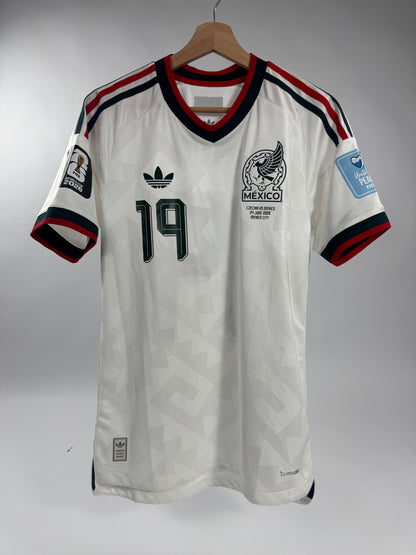 2026 WORLD CUP ADIDAS MEXICO AWAY JERSEY GILBERTO MORA 19 (S) MEXICO VS CZECHIA