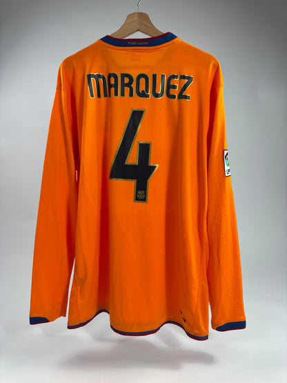 2007/08 NIKE FC BARCELONA LONG SLEEVES AWAY JERSEY RAFA MARQUEZ 4 (XL)