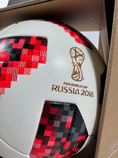2018 WORLD CUP ADIDAS TELSTAR MECHTA OFFICIAL WORLD CUP FINAL MATCH BALL NEW IN BOX