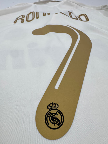 2012 ADIDAS REAL MADRID LONG SLEEVE JERSEY CRISTIANO RONALDO 7 (XL)