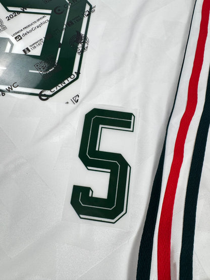 2026 OFFICIAL MEXICO WORLD CUP AWAY NAME SET JOHAN VAZQUEZ 5
