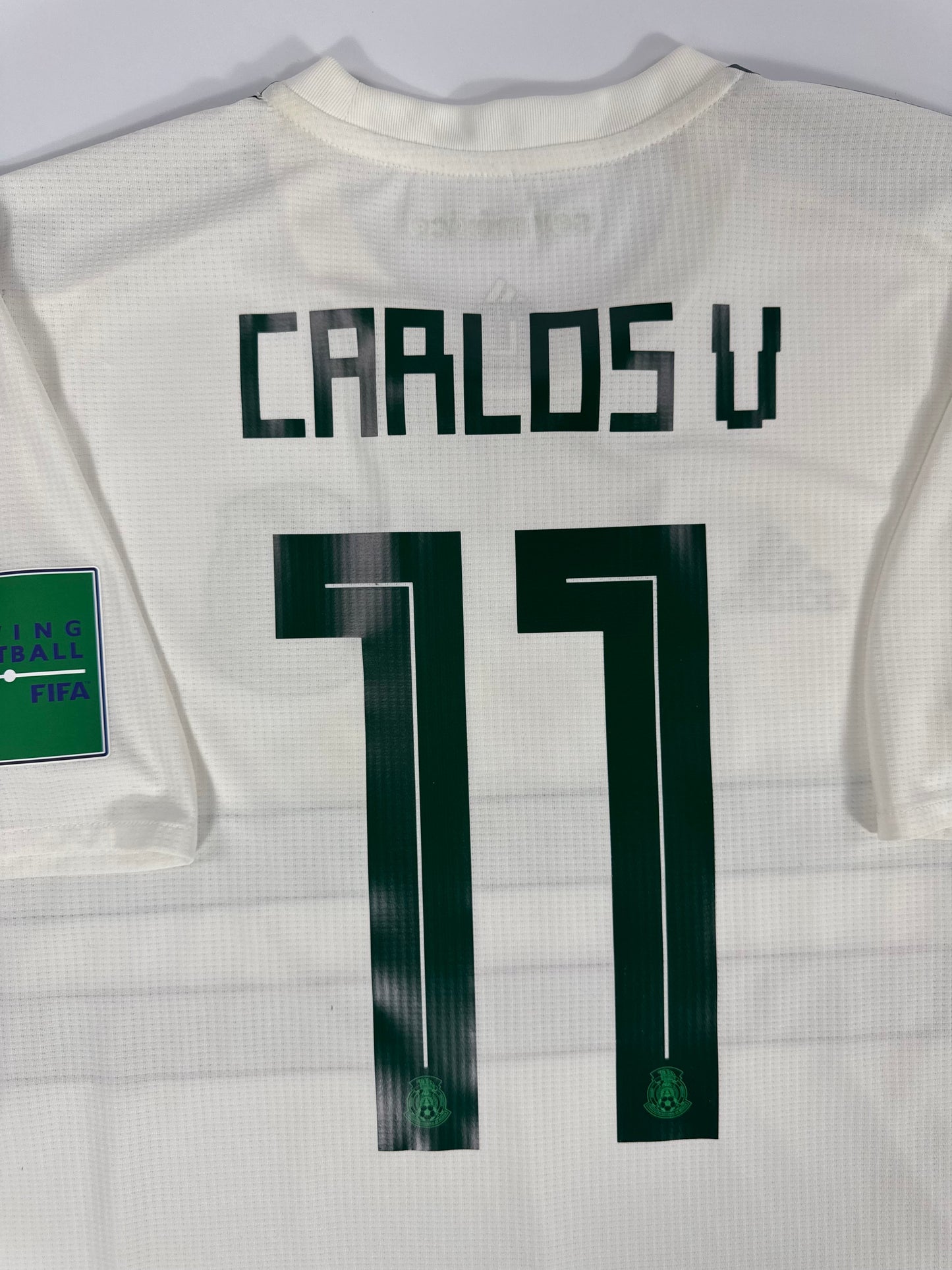 2018 ADIDAS MEXICO AWAY JERSEY VELA 11 PLAYER ISSUE (UTILERIA)