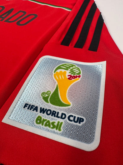 2014 ADIDAS MEXICO AWAY JERSEY ANDRES GUARDADO 18 LONG SLEEVE (L)