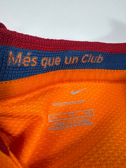 2007/08 NIKE FC BARCELONA LONG SLEEVES AWAY JERSEY RAFA MARQUEZ 4 (XL)