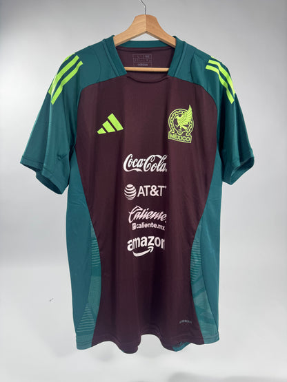 2025 ADIDAS MEXICO TRAINING JERSEY TEAM ISSUE UTILERIA (L)