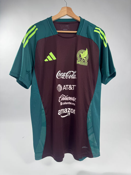 2025 ADIDAS MEXICO TRAINING JERSEY TEAM ISSUE UTILERIA (L)