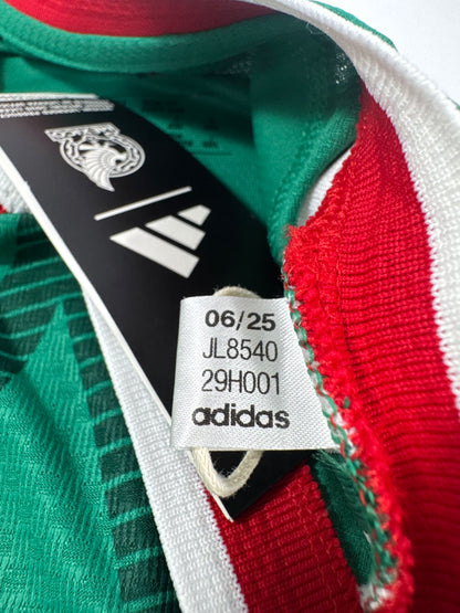 2026 ADIDAS MEXICO HOME AUTHENTIC JERSEY NEW WITH TAGS ERIK LIRA 6 (XXL) NEW WITH TAGS