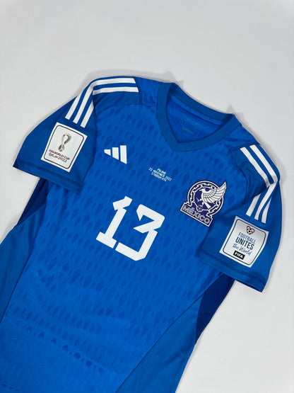 2022 ADIDAS MEXICO GK JERSEY PLAYER ISSUE OCHOA 13 (M) UTILERIA