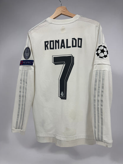 2015/16 ADIDAS REAL MADRID HOME JERSEY RONALDO 7-(M)