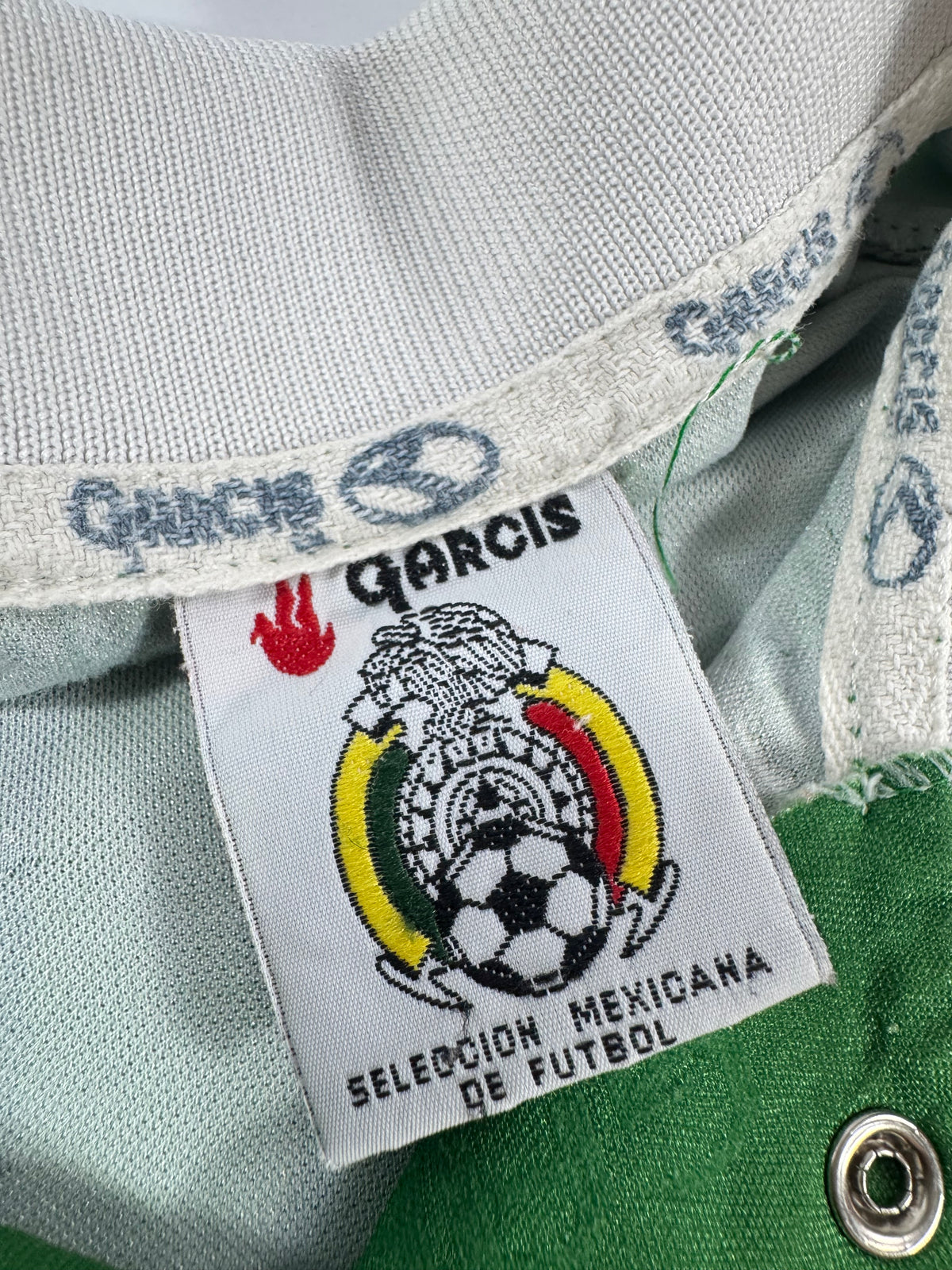 1999 GARCIS MEXICO HOME JERSEY CUAUHTÉMOC BLANCO 10 (M)