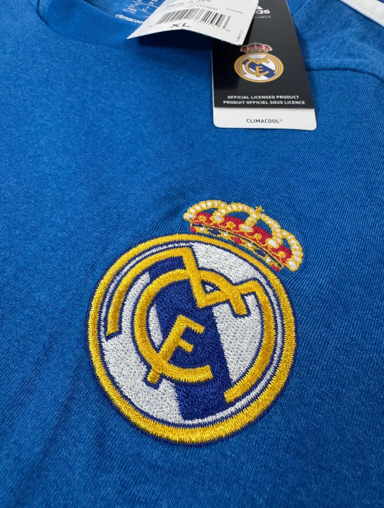 2012 ADIDAS REAL MADRID AWAY JERSEY NEW WITH TAGS-(XL)