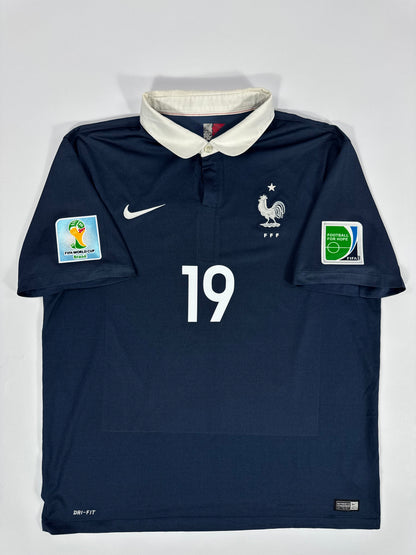 2014 NIKE FRANCE HOME JERSEY POGBA 19 (XL)