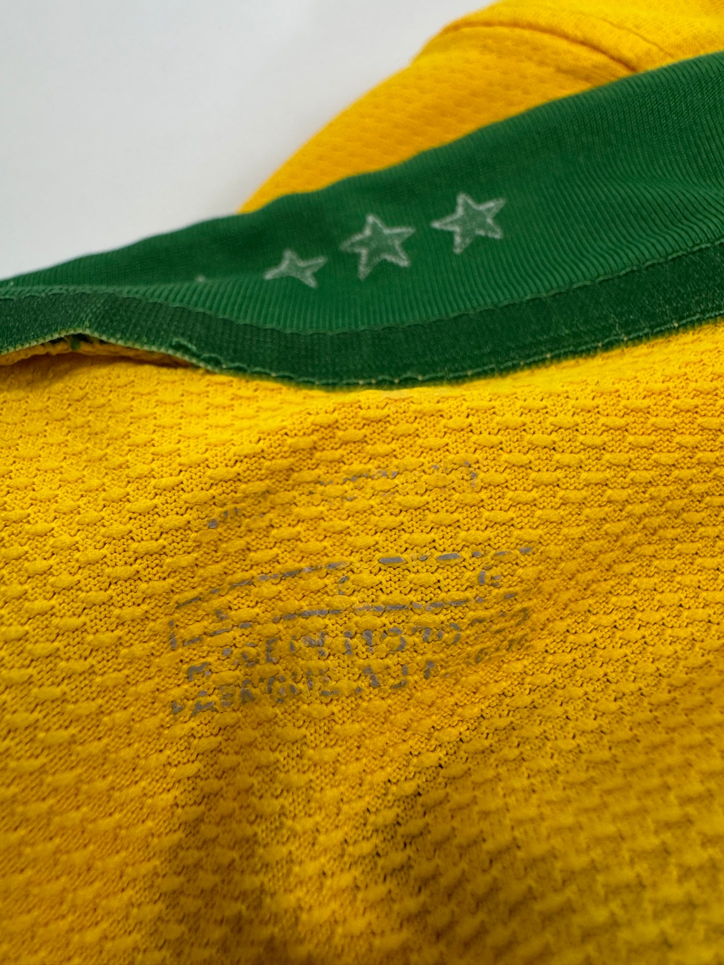 2006 NIKE BRAZIL HOME JERSEY RONALDINHO 10 (M)