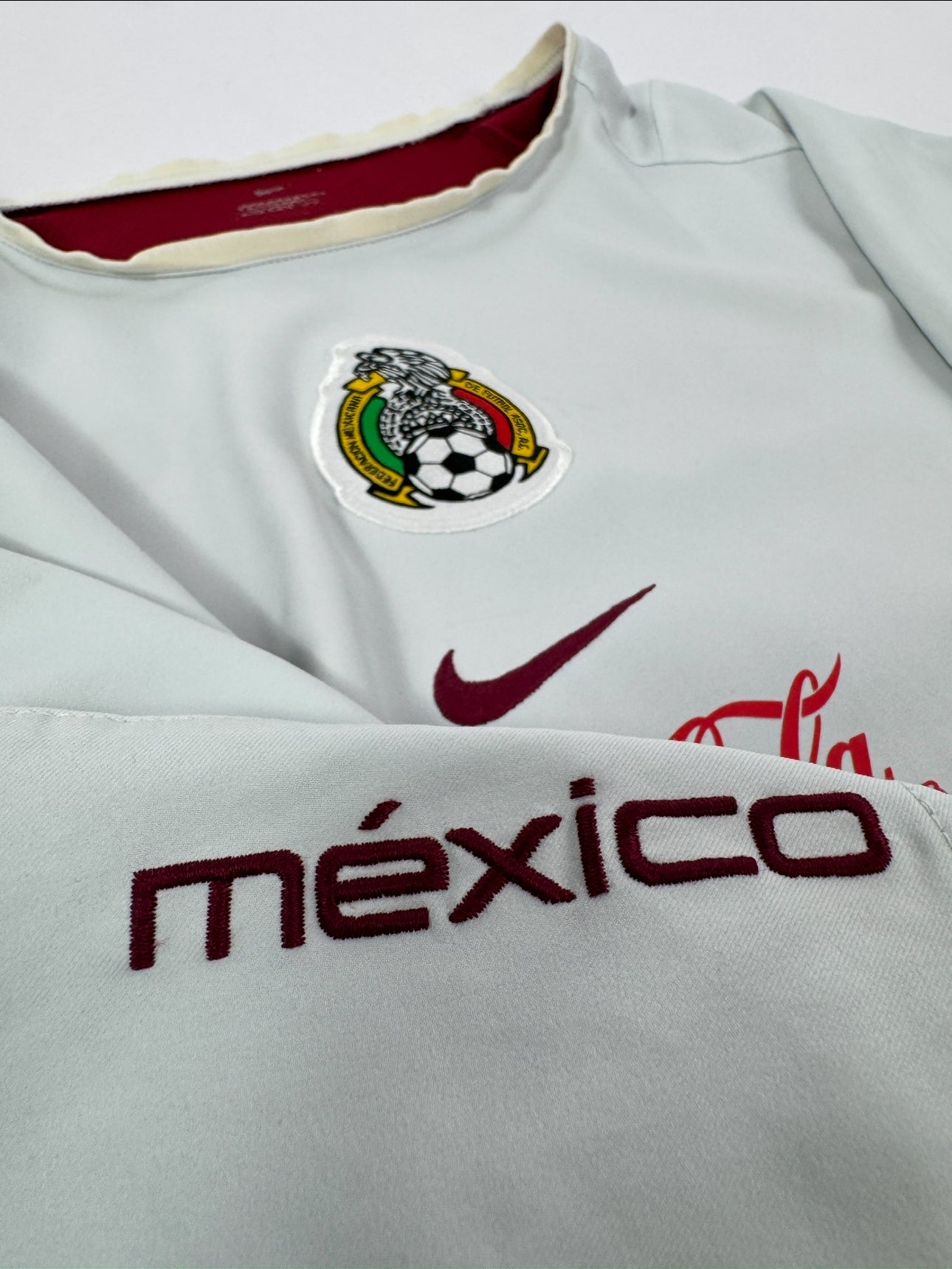 2003 NIKE MEXICO TRAING JERSEY UTILERIA-(L)