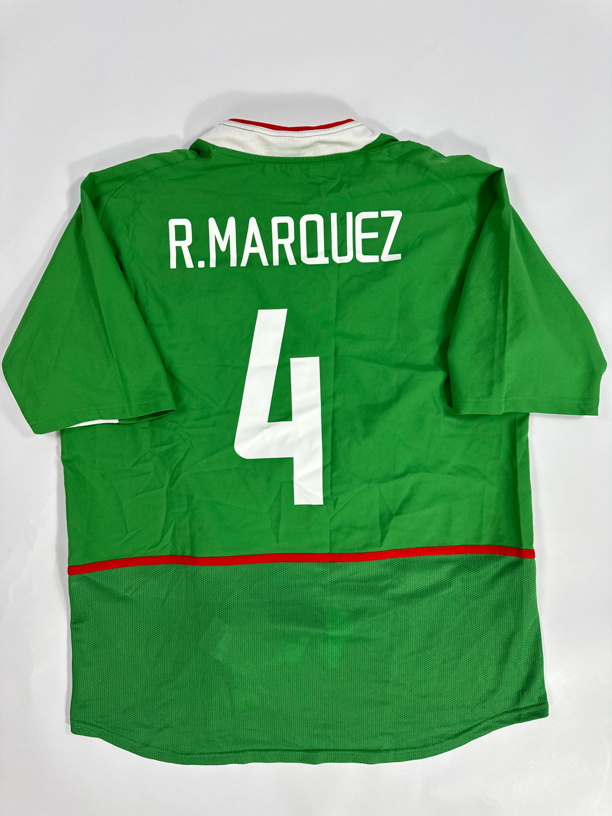 2003 NIKE MEXICO HOME JERSEY MARQUEZ 4 (L)
