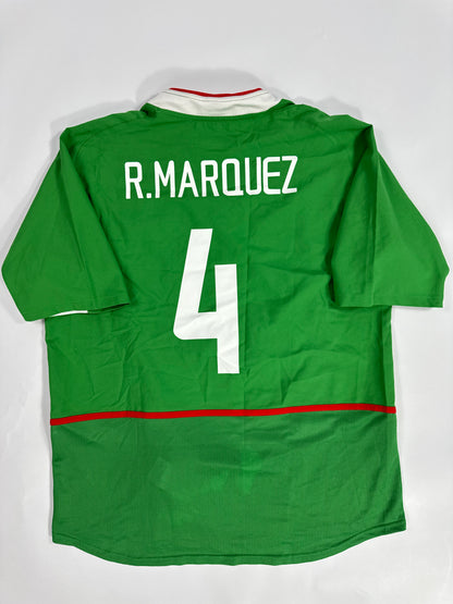 2003 NIKE MEXICO HOME JERSEY MARQUEZ 4 (L)