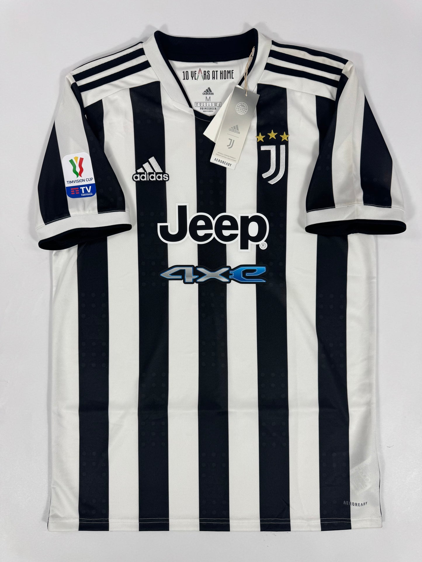 2021 ADIDAS JUVENTUS HOME JERSEY RONALDO 7 NEW WITH TAGS-(M)