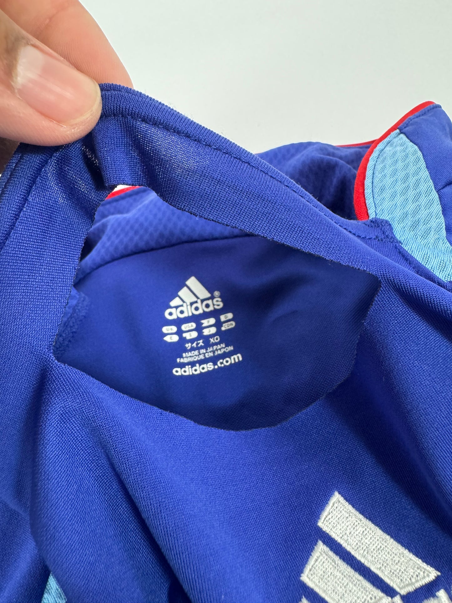 2006 ADIDAS FORMOTION JAPAN HOME JERSEY LONG SLEEVE PLAYER VERSION (L)