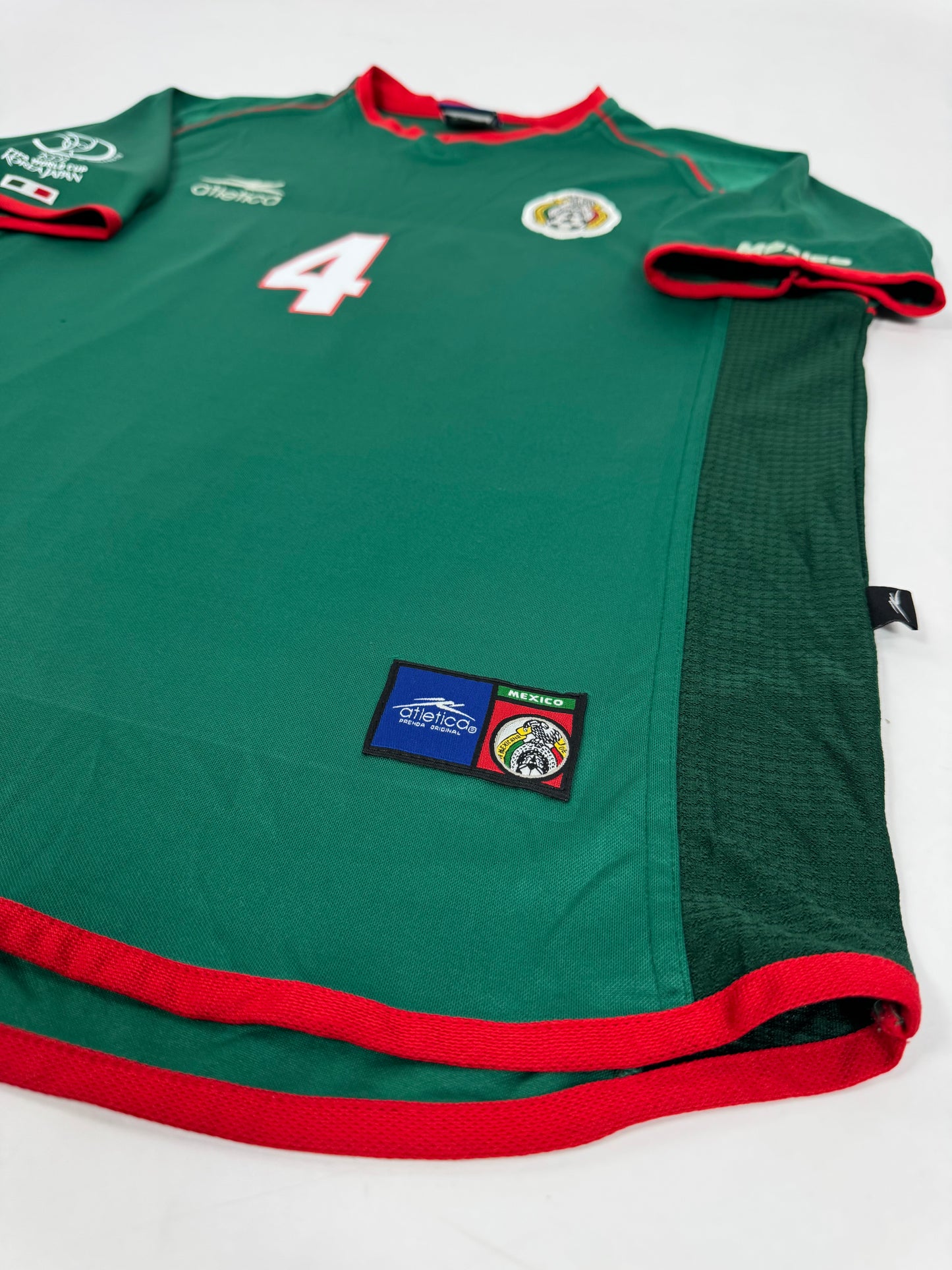 2002 ATLETICA MEXICO HOME JERSEY RAFA MARQUEZ 4 (M)