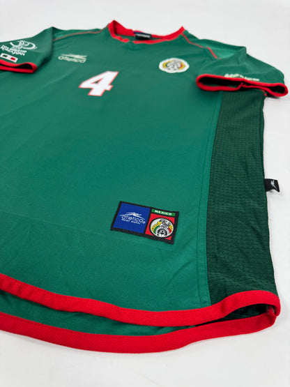 2002 ATLETICA MEXICO HOME JERSEY RAFA MARQUEZ 4 (M)