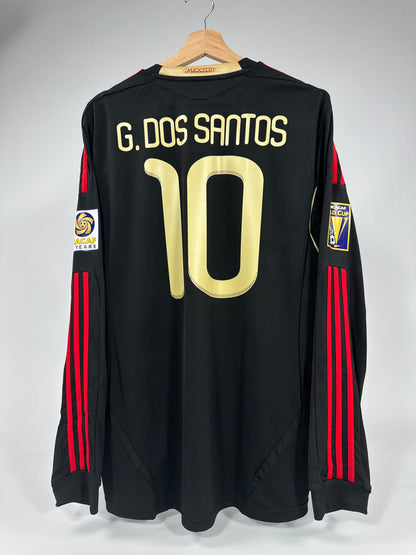 2011 ADIDAS MEXICO AWAY JERSEY GIOVANI DOS SANTOS 10 LONG SLEEVE (L)