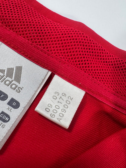 2004 ADIDAS SPAIN HOME JERSEY PUYOL 5 (XL)